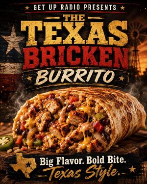 texas bricken, texas, brisket, chicken, burrito
